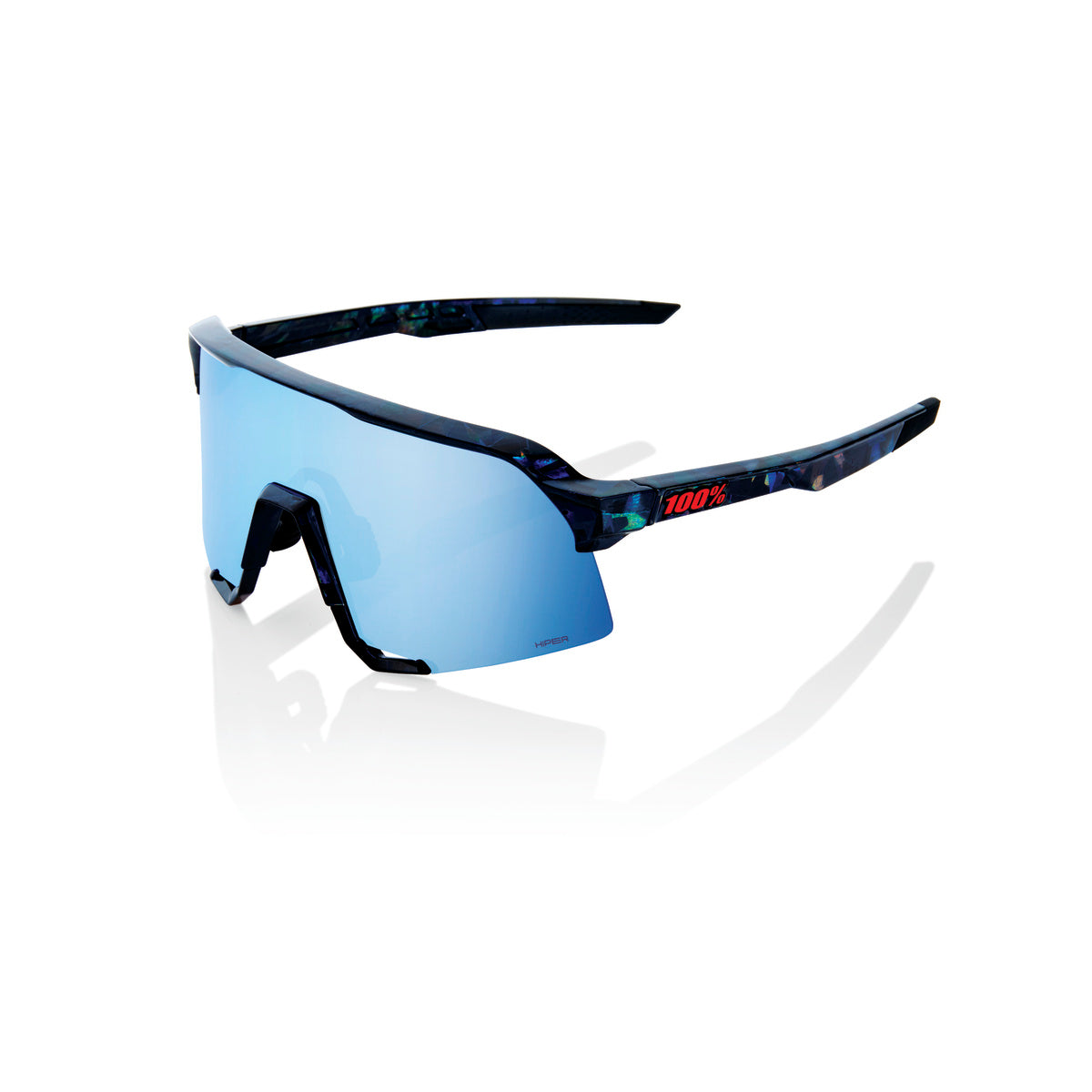 S3 - Black Holographic - HiPER Blue Multilayer Mirror Lens